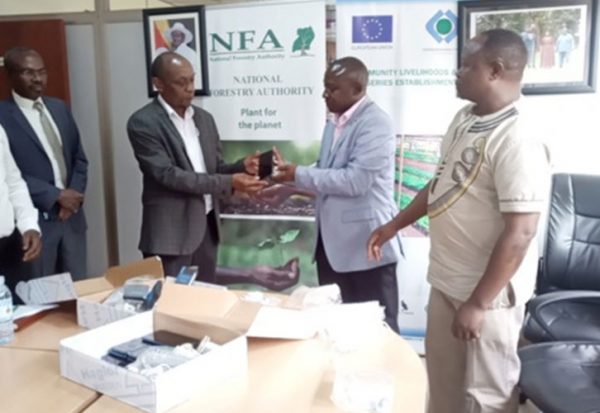 NFA-Receives-Mobile-Phones-to-Enhance-Forest-Protection-and-Law-Enforcement